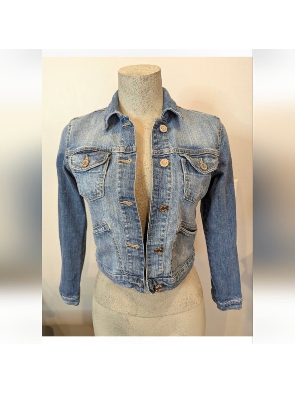 Gap denim jacket Crop Length Women's XS